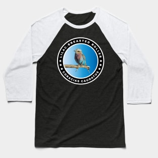 Colorful Lilac-breasted Roller (Coracias Caudatus) Bird Baseball T-Shirt